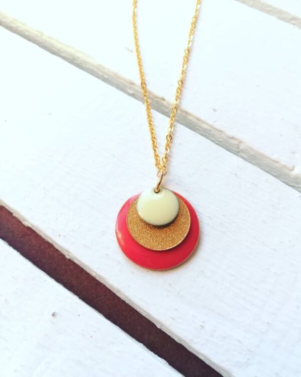 Collier 3 lunes