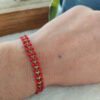 Bracelet corail rouge