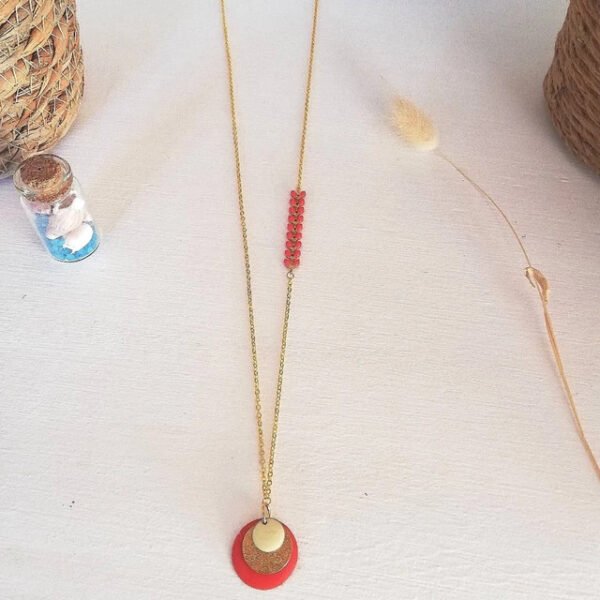 Collier 3 lunes
