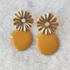 Boucles d'oreilles soleil fleuri