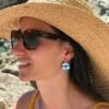 Boucles d'oreilles marin