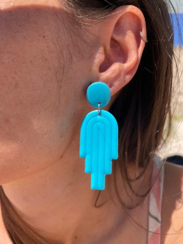 Boucles d'oreilles mer