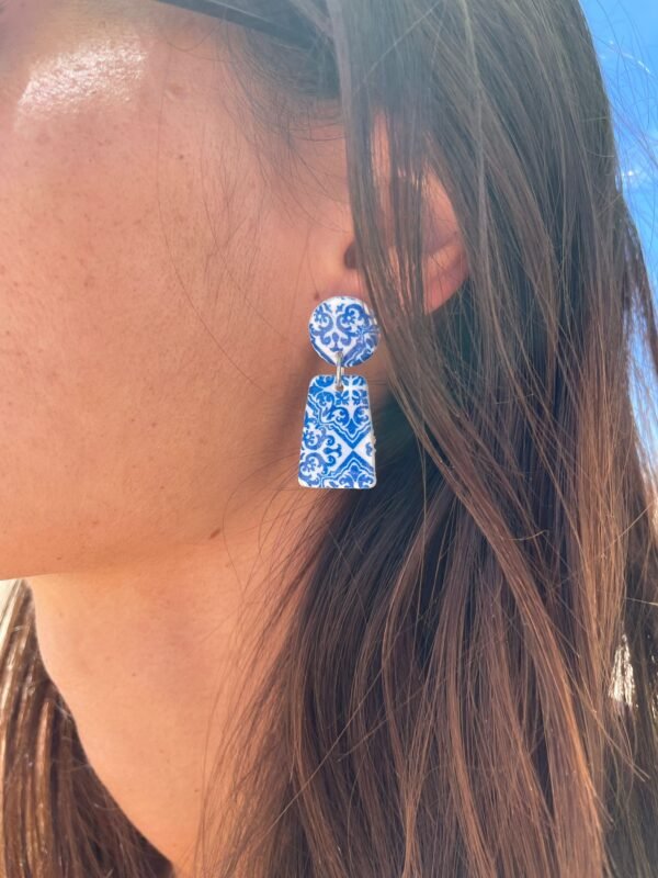 Boucles d'oreilles Azulejos