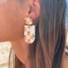 Boucles d'oreilles pêche