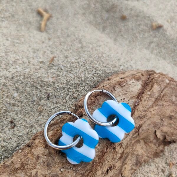 Boucles d'oreilles marin