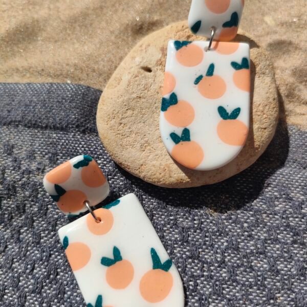 Boucles d'oreilles pêche