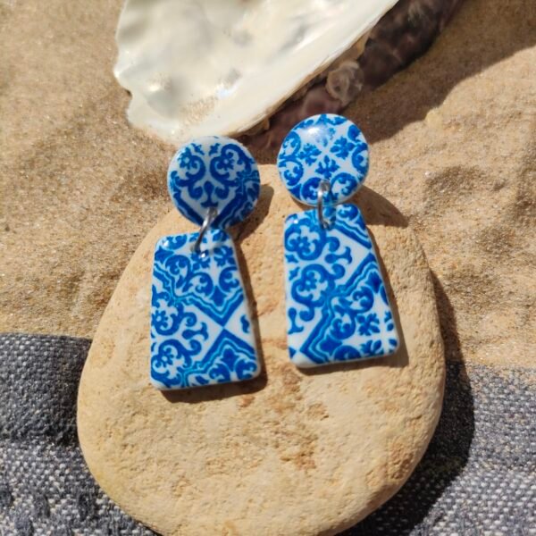 Boucles d'oreilles Azulejos