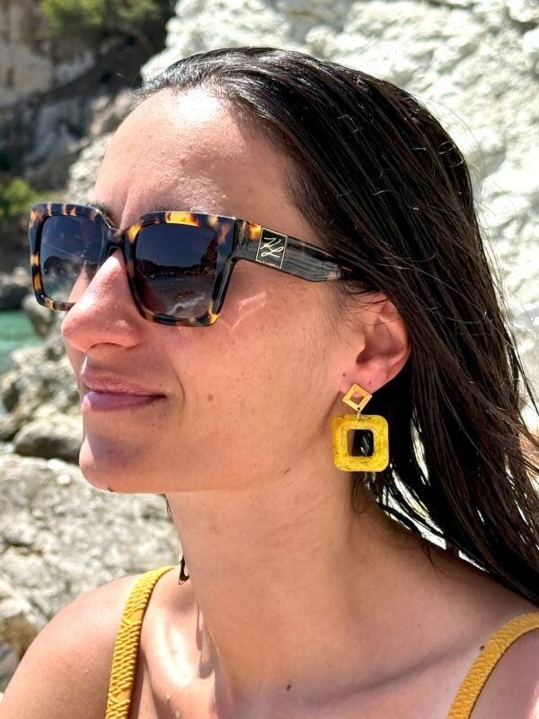 Boucles d'oreilles fleuries