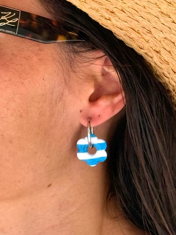 Boucles d'oreilles marin