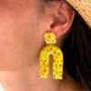 Boucles d'oreilles fleuries