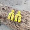 Boucles d'oreilles fleuries
