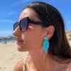 Boucles d'oreilles mer