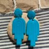Boucles d'oreilles mer