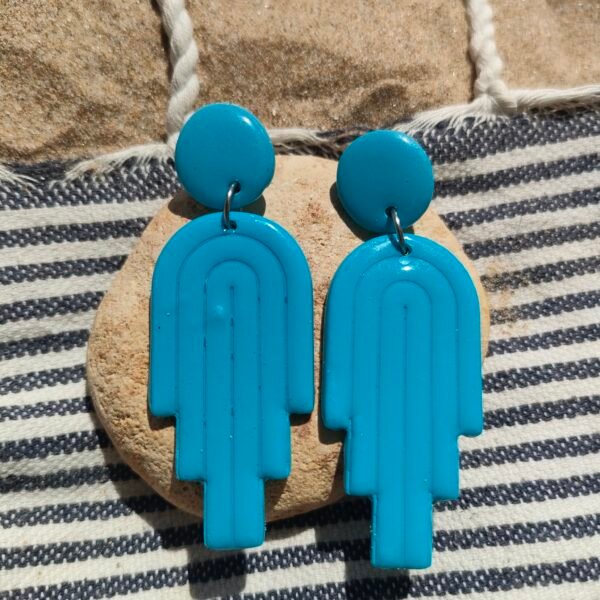 Boucles d'oreilles mer
