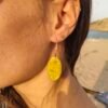 oplus_32 Boucles d'oreilles paillettes d'or