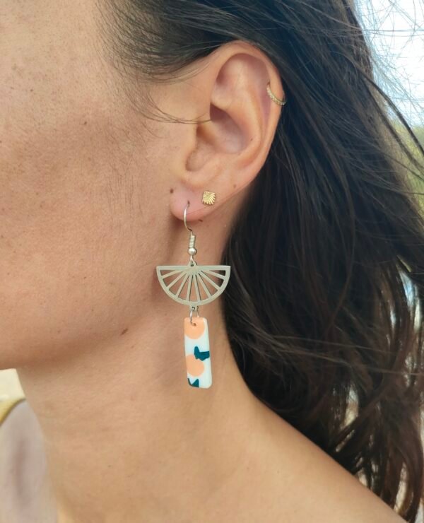 Boucles d'oreilles pêche