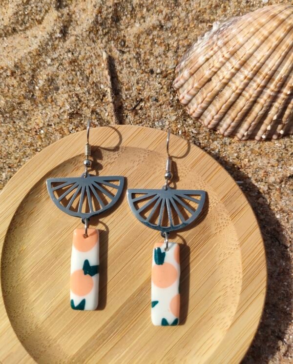 Boucles d'oreilles pêche