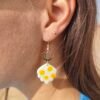 oplus_32 Boucles d'oreilles cage jaune