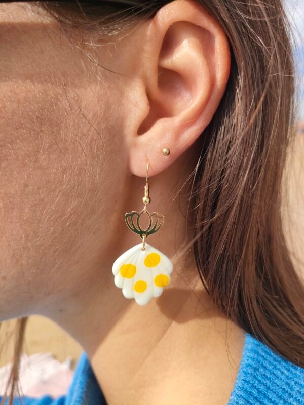 oplus_32 Boucles d'oreilles cage jaune