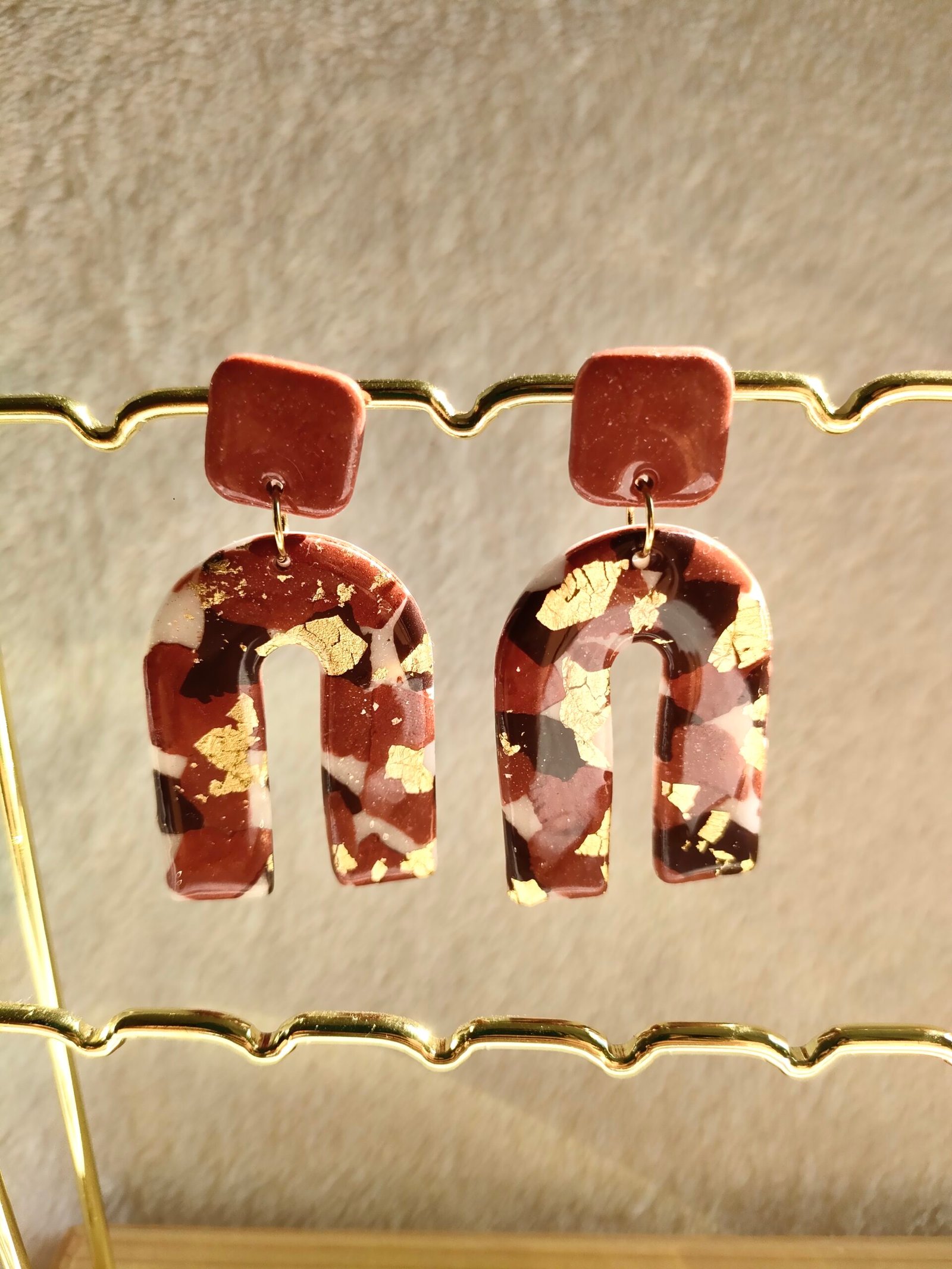Boucles d'oreilles collection AUTOMNE