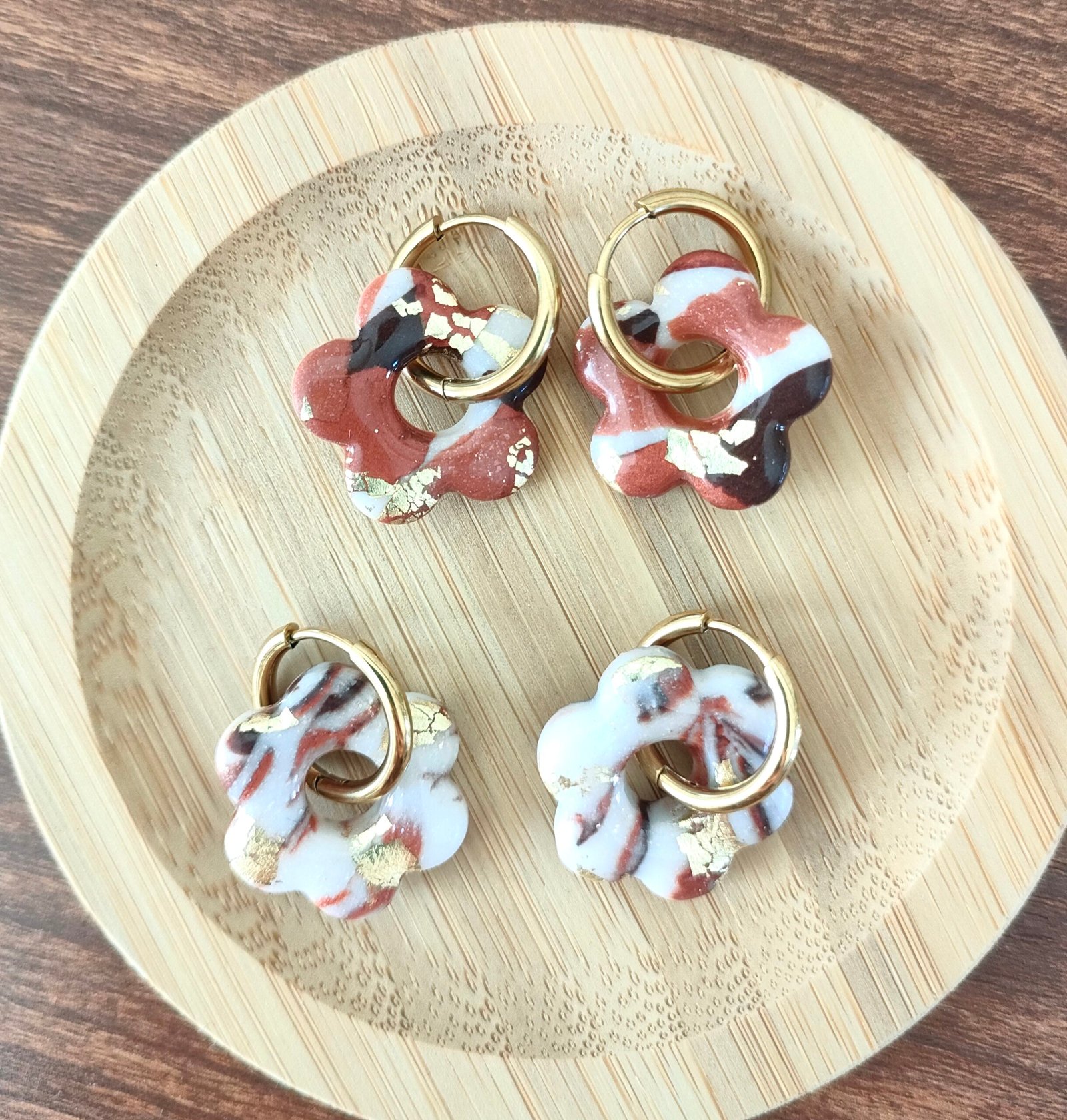 Créoles fleurs collection AUTOMNE