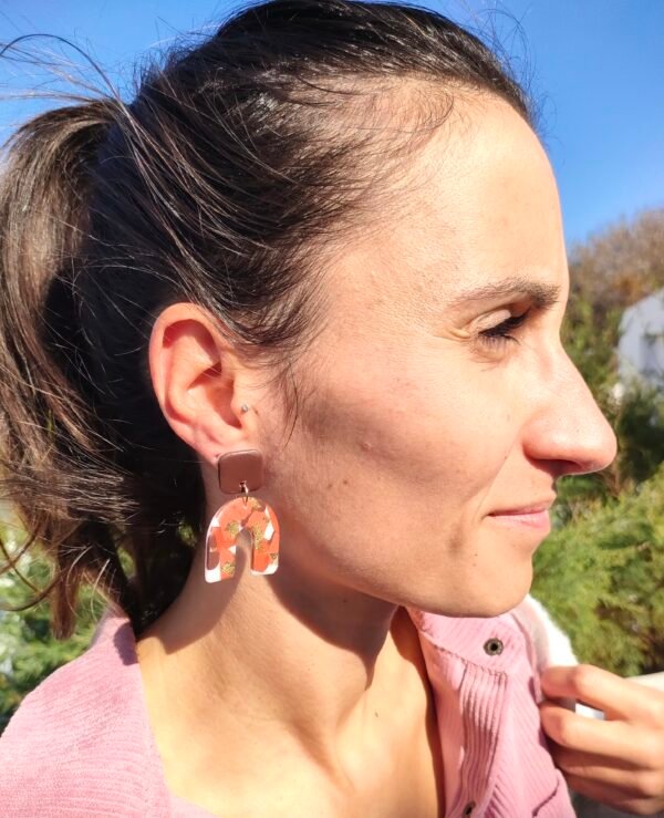 Boucles d'oreilles collection AUTOMNE